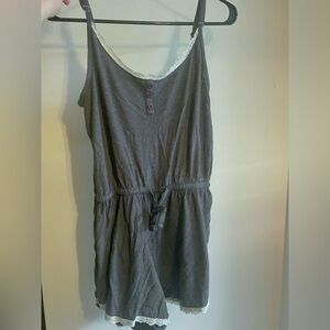 Pact Sleep Onesie - Grey M